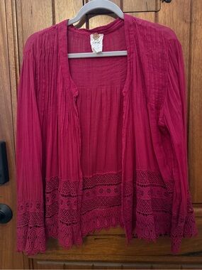 Free People Open Front Cardigan